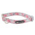 Collar Dots Rosa 2X40-55Cm