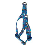 Arnés Fantasy Polinesia Azul Oscuro 1.5X25-45Cm