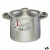 Olla con Tapa Kinvara 100030 Plateado Aluminio Ø 14 cm (6 Unidades)