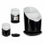 Escurridor para Cubiertos Kinvara AP-9143 Blanco Negro Plástico 12 x 19 x 12,5 cm Esmoquin (12 Unidades)