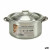 Cacerola Con Tapa Kinvara 100003 Plateado 1,5 L 18 x 10 x 23,5 cm (10 Unidades)