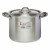 Olla con Tapa Kinvara 100033 Plateado Aluminio Ø 20 cm (6 Unidades)
