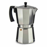 Cafetera Italiana Kinvara A111RA-1200 Plateado Aluminio 650 ml (12 Unidades)