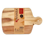 Tabla de cortar Kinvara 78380 Blanco 25,7 x 1,5 x 40 cm (12 Unidades)