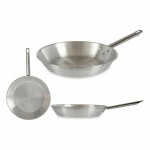 Sartén Kinvara 100124 Plateado Aluminio Ø 26 cm (12 Unidades)