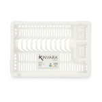 Escurridor para Fregadero Kinvara 2601407-2 Blanco Plástico 42,5 x 7 x 29,5 cm (24 Unidades)
