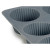 Moldes para Magdalenas Kinvara HH421 Gris claro Gris oscuro 22 x 3 x 22 cm Magdalenas (6 Unidades)