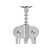 Sacacorchos Kinvara 711 Metal 5,7 x 17 x 4 cm (12 Unidades)