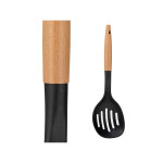 Espumadera Kinvara 79622 Negro Natural Madera 11 x 35 x 4 cm (12 Unidades)