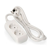 Regleta Enchufes 2 Tomas sin Interruptor EDM 41017 Schuko (3 m)