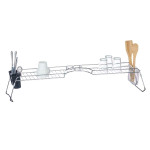 Escurridor para Fregadero Kinvara W3422A-1 Plateado Metal 104 x 15,5 x 19 cm Doble (4 Unidades)