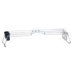 Escurridor para Fregadero Kinvara W3422A-1 Plateado Metal 104 x 15,5 x 19 cm Doble (4 Unidades)