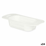 Escurridor Kinvara Blanco Plástico 47 x 9,5 x 22 cm (24 Unidades)