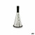 Rallador Kinvara Negro Plateado Plata Acero Inoxidable ABS TPR 11,5 x 24,5 x 11,5 cm (12 Unidades)