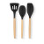 Set de Utensilios para Cocina Kinvara Madera Silicona 20 x 32 x 4 cm 20 x 37 x 3,5 cm (6 Unidades)