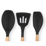 Set de Utensilios para Cocina Kinvara Madera Silicona 20 x 32 x 4 cm 20 x 37 x 3,5 cm (6 Unidades)