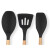 Set de Utensilios para Cocina Kinvara Madera Silicona 20 x 32 x 4 cm 20 x 37 x 3,5 cm (6 Unidades)