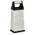 Rallador Kinvara KT171464 Negro Plateado Acero Inoxidable ABS TPR 9,5 x 21,5 x 6,7 cm (12 Unidades)
