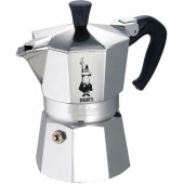 Cafetera Italiana Bialetti Moka Express Aluminio 200 ml 3 Tazas