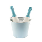 Cubitera Koala   Con asa Azul Metal 5 L