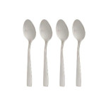 Set de cucharas de postre Kinvara 86907 Plateado Acero Inoxidable 2,7 x 13,5 x 0,3 cm Postre (12 Unidades)