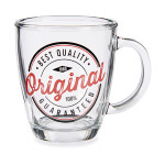 Taza Mug Vivalto Original Transparente 320 ml (6 Unidades)