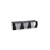 Juego de Tazas de Café Quid Supreme Transparente Vidrio Acero 110 ml 3 Piezas