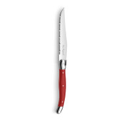 Set de Cuchillos para Carne Lou Laguiole Rustic Rojo Metal 13 cm Carnes (6 Unidades)