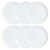 Set de Platos Luminarc Diwali 6 pcs Blanco Vidrio
