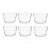 Set de Cuencos Pasabahce Motto Transparente Vidrio 200 ml 29,7 x 6 x 16 cm (8 Unidades)