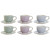 Juego de Café DKD Home Decor Azul Blanco Verde Lila Metal Dolomita 180 ml