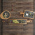 Bandeja de Aperitivos La Bouchée Aram 55 x 12 x 2 cm (6 Unidades) (Pack 6x)