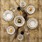 Ensaladera Churchill Bengal Cerámica Loza Ø 26,5 cm (3 Unidades)