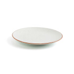 Plato Llano Ariane Terra Cerámica Beige (Ø 18 cm) (12 Unidades)