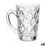 Taza Vivalto Z21303LXT-5/BHA6 Transparente Diamante 110 ml (6 Unidades)