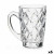 Taza Vivalto Z21303LXT-5/BHA6 Transparente Diamante 110 ml (6 Unidades)