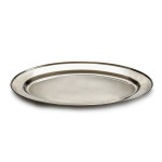 Bandeja Kinvara Plateado Plata Acero Inoxidable 30 x 2 x 20 cm (24 Unidades)