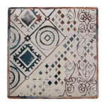 Plato Llano La Mediterránea Grecia Porcelana Brillo (24 x 24 x 2 cm)
