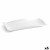 Plato Llano Quid Gastro Fun 29,5 x 11 x 3 cm Cerámica Blanco (6 Unidades)