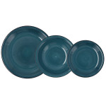 Set de Vajilla Quid Vita 18 Piezas Cerámica Azul