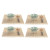 Set de Sushi DKD Home Decor 14,5 x 14,5 x 35 cm Gres Oriental (16 Piezas)