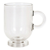 Juego de Tazas de Café Royal Leerdam Sentido Expresso Transparente Acero Inoxidable Cristal 80 ml 6 Piezas (6 Unidades)