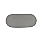 Bandeja de Aperitivos Bidasoa Gio Gris Plástico 28 x 12 cm (12 Unidades)