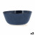 Ensaladera Bidasoa Ikonic Cerámica Azul (20 x 19,5 x 8,5 cm) (Pack 3x)