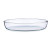Fuente de Cocina Pasabahce Borcam Ovalada 3,3 L (6 Unidades)