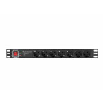Regleta Lanberg PDU-PRO-07F-0200-BK (2 m)