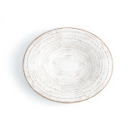 Plato Hondo Ariane Tornado White Cerámica Bicolor Ø 29 cm (6 Unidades)