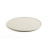 Bajo Plato Quid Mineral Gres Cerámica Beige Ø 33 cm (6 Unidades)