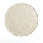Bajo Plato Quid Mineral Gres Cerámica Beige Ø 33 cm (6 Unidades)