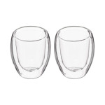 Juego de Tazas de Café Secret de Gourmet Transparente Cristal 70 ml